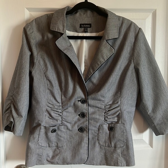 3/4 Sleeve Blazer - Picture 1 of 6